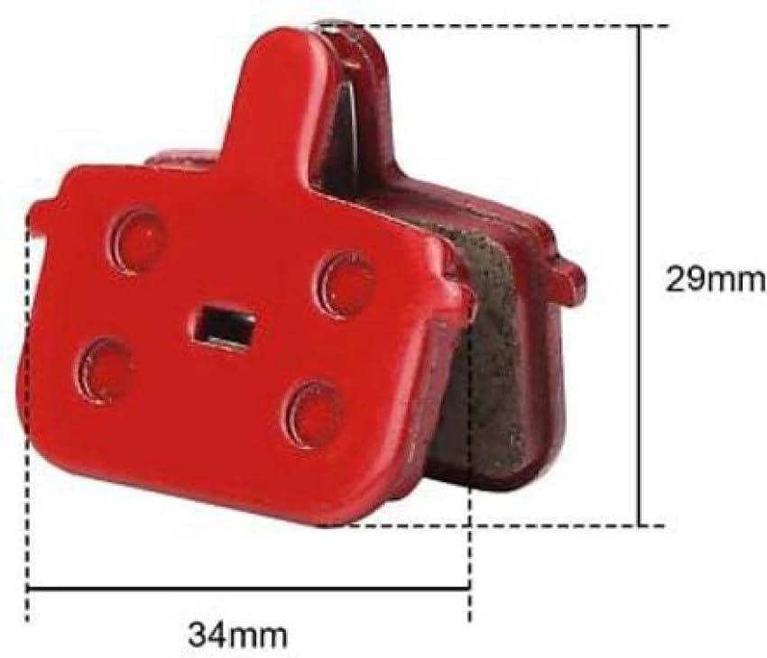 ONBICLE Cycle Disc Pad MTB Mountain Bikes Cycling Road Bicycle Resin Semi-Metallic Disc Brake Pads (2) Amazon's