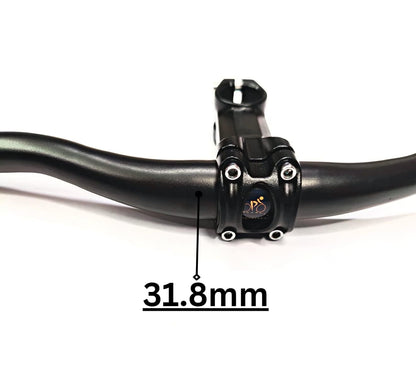 Premium MTB Cycle Handlebar Rod and Lightweight Bicycle Handle Stem – Universal Fit for Road Bike, Mountain Bike, BMX, and More 31.75mm