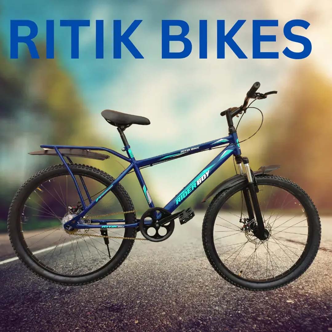 Riderboy 26T City MTB with Carrier