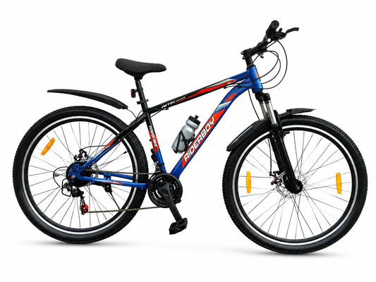 RiderBoy 21 Gear Mountain Bicycle | Front Suspension & Double Disc Brake MTB Cycle 29 INCHI