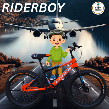 LOGEN 20T BMX DOUBLE DISC FAT TYRES