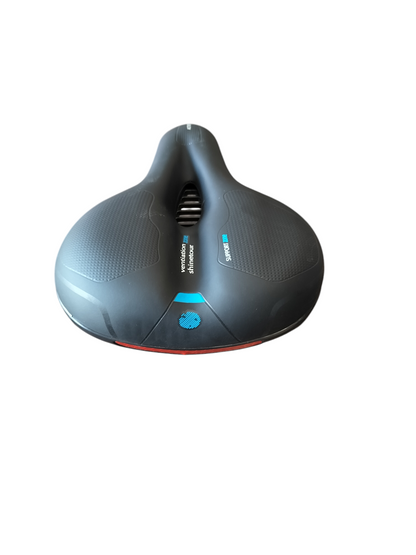 Comfortable Bicycle Seat Cushion -Bicycle Seat for Men, Women Saddle (Black)