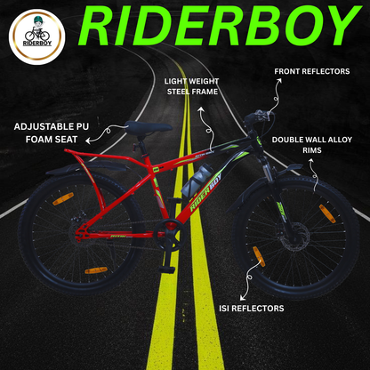 RIDERBOY 26T With Inbuilt Carrier Mountain Cycle