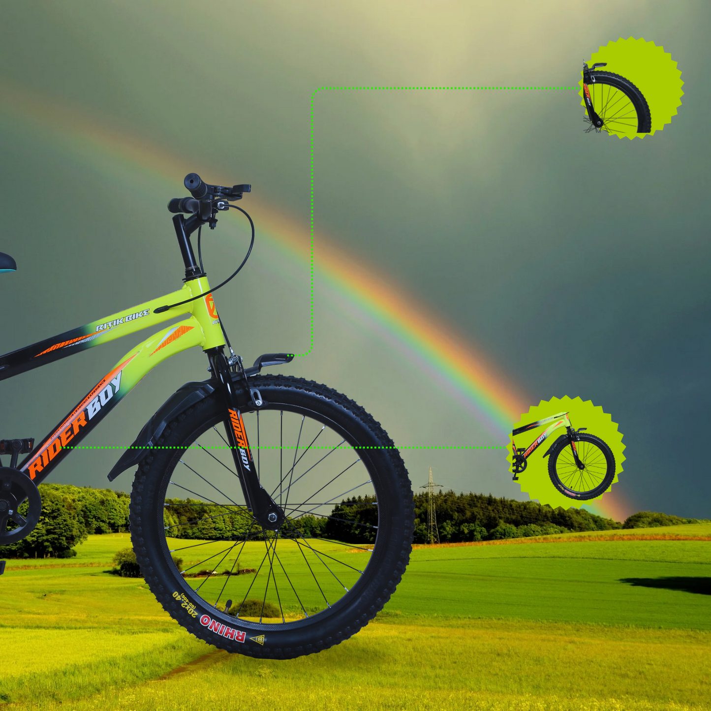 RIDERBOY Georgia 20T Kids Cycle