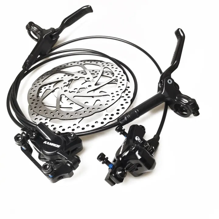 Kamros Hydraulic Brakes with Rotor Set FRONT & REAR Full set 2pc Disc Free