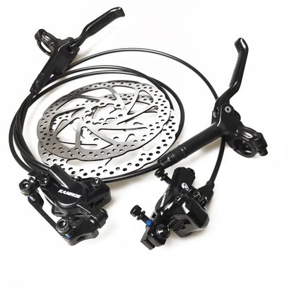 Kamros Hydraulic Brakes with Rotor Set FRONT & REAR Full set 2pc Disc Free