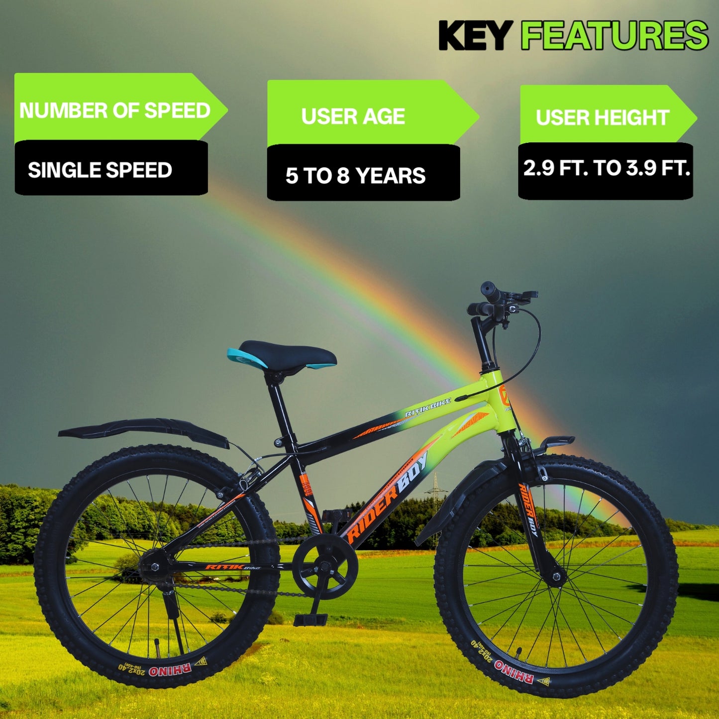 RIDERBOY Georgia 20T Kids Cycle