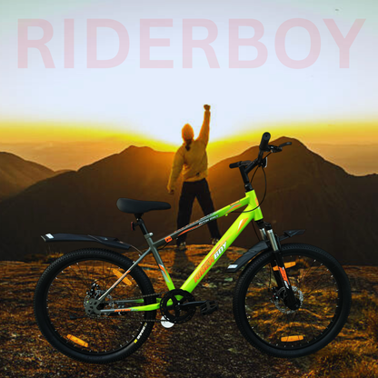 RIDERBOY BMX 24T With Front and Disc Brake and Complete Accessories