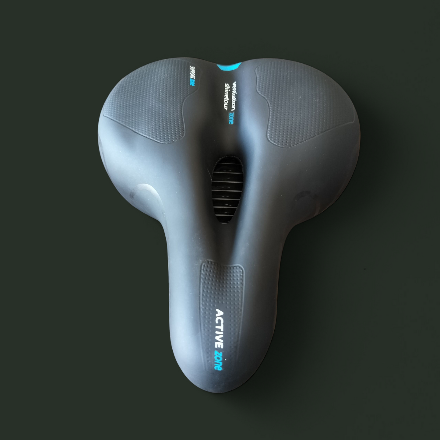 Comfortable Bicycle Seat Cushion -Bicycle Seat for Men, Women Saddle (Black)