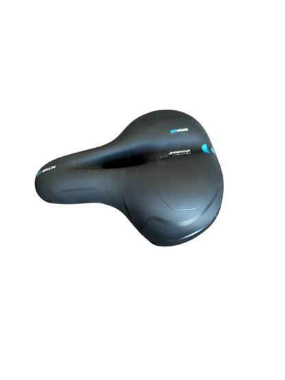 Comfortable Bicycle Seat Cushion -Bicycle Seat for Men, Women Saddle (Black)